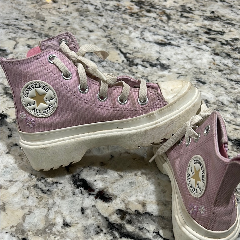 Converse All Star Pink High-Top Sneakers